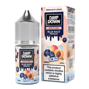 Drip Down Blue Razz Peach Ice