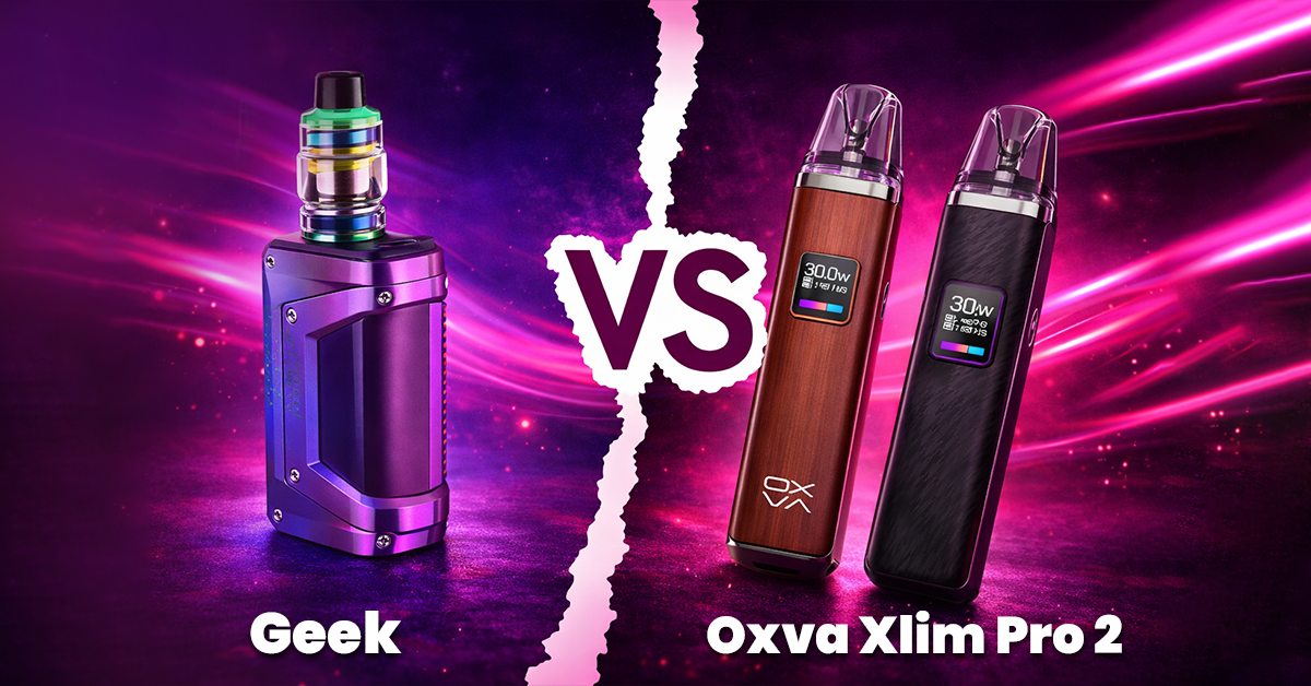 Geek vs Oxva Xlim pro 2