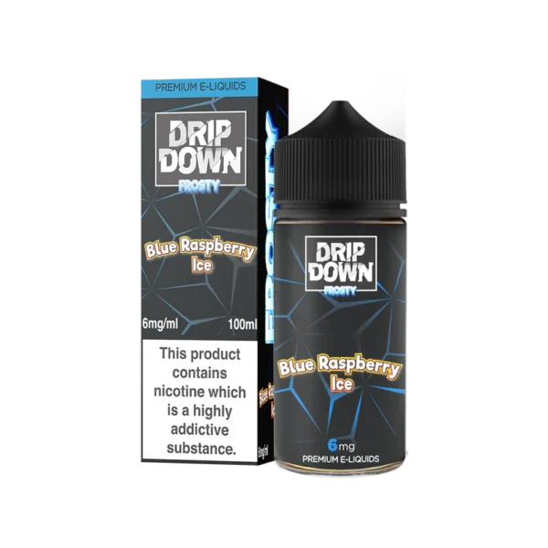 Drip Down Frosty Blue Raspberry Ice  100m