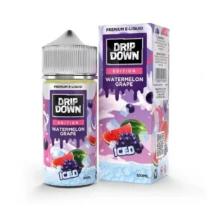 Drip Down Watermelon Grape Iced 0mg 100ML