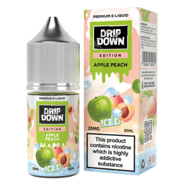 Drip Down Apple Peach Iced