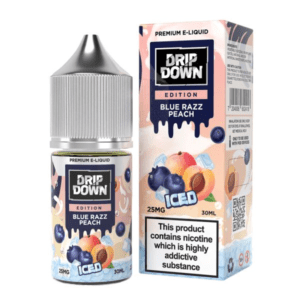 Drip Down Blue Razz Peach Ice 30ml