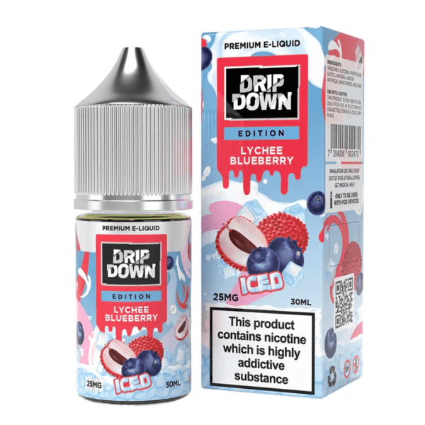 Drip Down Lychee Blueberry Iced 30ml