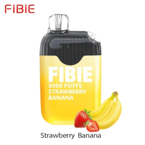 Fibie Strawberry Banana 8K Puffs 50mg