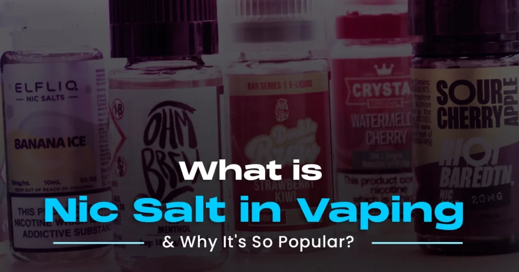nic salt in vaping